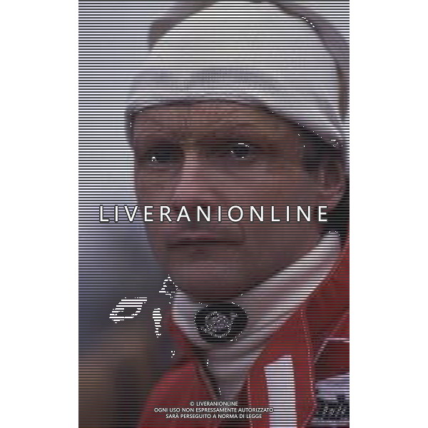 RETROSPETTIVA NIKI LAUDA PILOTA F1 E DIRIGENTE SPORTIVO NELLA FOTO NIKI LAUDA AG ALDO LIVERANI SAS