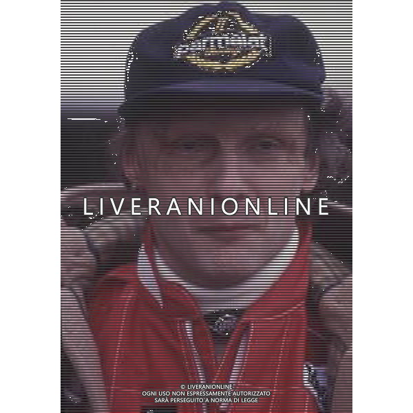 RETROSPETTIVA NIKI LAUDA PILOTA F1 E DIRIGENTE SPORTIVO NELLA FOTO NIKI LAUDA AG ALDO LIVERANI SAS