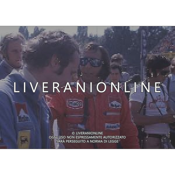 RETROSPETTIVA NIKI LAUDA PILOTA F1 E DIRIGENTE SPORTIVO NELLA FOTO NIKI LAUDA CON EMERSON FITTIPALDI AG ALDO LIVERANI SAS