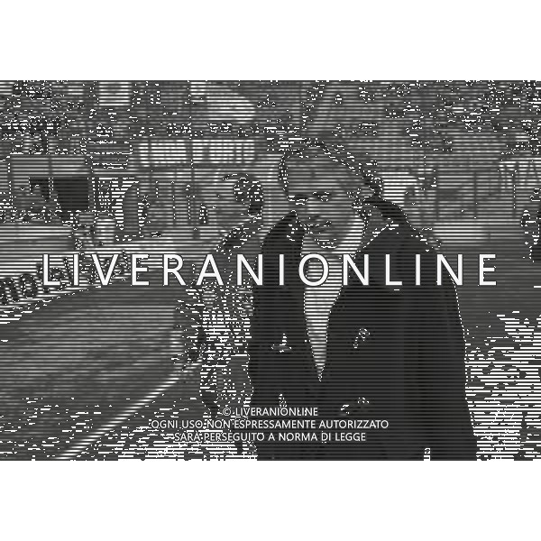 RETROSPETTIVA ALDO AGROPPI ALLENATORE CALCIO NELLA FOTO ALDO AGROPPI ALLENATORE DELLA FIORENTINA CALCIO NELL\'ANNO 1992-1993  AG ALDO LIVERANI SAS 