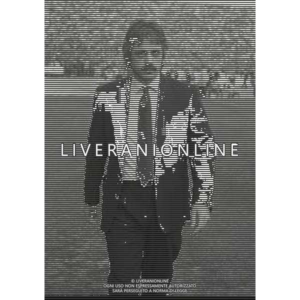 RETROSPETTIVA ALDO AGROPPI ALLENATORE CALCIO NELLA FOTO ALDO AGROPPI ALLENATORE DELLA FIORENTINA 1985-1986 AG ALDO LIVERANI SAS