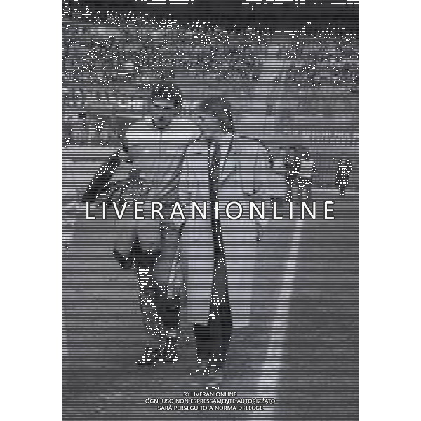 RETROSPETTIVA ALDO AGROPPI ALLENATORE CALCIO NELLA FOTO ALDO AGROPPI ALLENATORE DELL\'ASCOLI CALCIO NELL\'ANNO 1989-1990 CON GIOVANNI GALLI AG ALDO LIVERANI SAS 