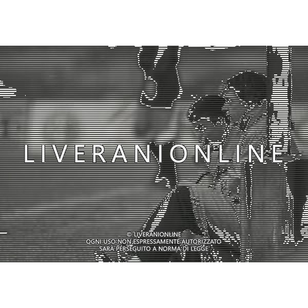 RETROSPETTIVA ALDO AGROPPI ALLENATORE CALCIO NELLA FOTO ALDO AGROPPI ALLENATORE DELL\'ASCOLI CALCIO NELL\'ANNO 1989-1990 AG ALDO LIVERANI SAS 
