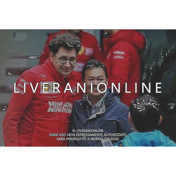 Mattia Binotto (ITA) Ferrari Team Principal. 11.04.2019. Formula 1 World Championship, Rd 3, Chinese Grand Prix, Shanghai, China, Preparation Day. / AGENZIA ALDO LIVERANI SAS - ITALY ONLY EDITORIAL USE ONLY - Gp F1 Cina Shanghai Preparation Day 11.04.2019