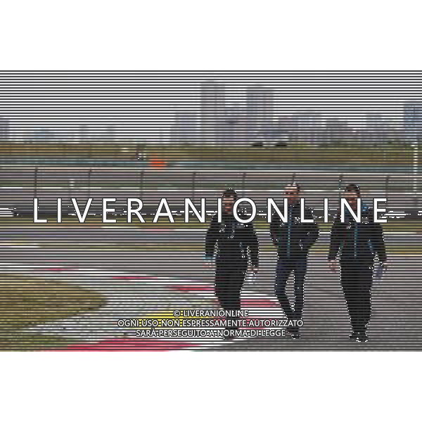 Robert Kubica (POL) Williams Racing walks the circuit with the team. 11.04.2019. Formula 1 World Championship, Rd 3, Chinese Grand Prix, Shanghai, China, Preparation Day. / AGENZIA ALDO LIVERANI SAS - ITALY ONLY EDITORIAL USE ONLY - Gp F1 Cina Shanghai Preparation Day 11.04.2019
