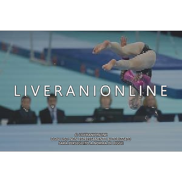 11.04.2019 SZCZECIN 8. MISTRZOSTWA EUROPY W GIMNASTYCE SPORTOWEJ KOBIET I MEZCZYZN DZIEN 2 - KWALIFIKACJE KOBIET 8th European Championships in Artistic Gymnastics Day 2 - Women Qualifications N/Z VALERIIA OSIPOVA FOT MATEUSZ SLODKOWSKI / FOTONEWS / NEWSPIX.PL --- Newspix.pl *** Local Caption *** www.newspix.pl mail us: info@newspix.pl call us: 0048 022 23 22 222 --- Polish Picture Agency by Ringier Axel Springer Poland / AGENZIA ALDO LIVERANI SAS - 8ª edizione dei Campionati europei di ginnastica artistica all\'Arena Szczecin di Stettino, in Polonia, dal 10 al 14 aprile 2019