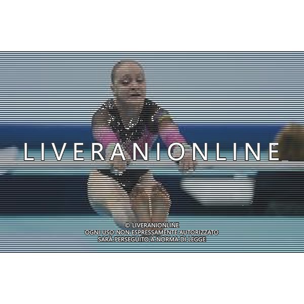 11.04.2019 SZCZECIN 8. MISTRZOSTWA EUROPY W GIMNASTYCE SPORTOWEJ KOBIET I MEZCZYZN DZIEN 2 - KWALIFIKACJE KOBIET 8th European Championships in Artistic Gymnastics Day 2 - Women Qualifications N/Z VALERIIA OSIPOVA FOT MATEUSZ SLODKOWSKI / FOTONEWS / NEWSPIX.PL --- Newspix.pl *** Local Caption *** www.newspix.pl mail us: info@newspix.pl call us: 0048 022 23 22 222 --- Polish Picture Agency by Ringier Axel Springer Poland / AGENZIA ALDO LIVERANI SAS - 8ª edizione dei Campionati europei di ginnastica artistica all\'Arena Szczecin di Stettino, in Polonia, dal 10 al 14 aprile 2019