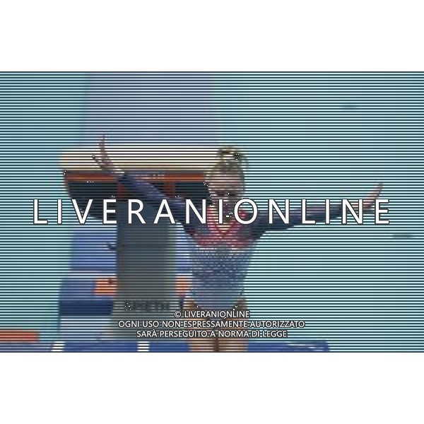 11.04.2019 SZCZECIN 8. MISTRZOSTWA EUROPY W GIMNASTYCE SPORTOWEJ KOBIET I MEZCZYZN DZIEN 2 - KWALIFIKACJE KOBIET 8th European Championships in Artistic Gymnastics Day 2 - Women Qualifications N/Z MARIA PASEKA FOT MATEUSZ SLODKOWSKI / FOTONEWS / NEWSPIX.PL --- Newspix.pl *** Local Caption *** www.newspix.pl mail us: info@newspix.pl call us: 0048 022 23 22 222 --- Polish Picture Agency by Ringier Axel Springer Poland / AGENZIA ALDO LIVERANI SAS - 8ª edizione dei Campionati europei di ginnastica artistica all\'Arena Szczecin di Stettino, in Polonia, dal 10 al 14 aprile 2019