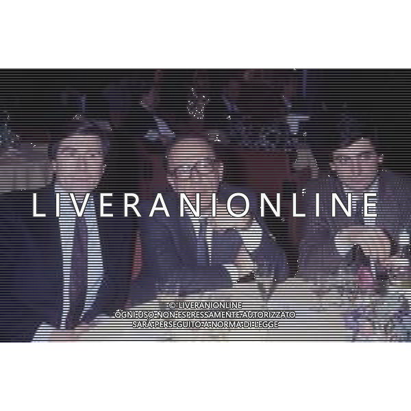 ARIEDO BRAIDA, Calciatore e dirigente sportivo italiano - RETROSPETTIVA Nella foto con Fedele Confalonieri e Paolo Taveggia ©ARCHIVIO / AGENZIA ALDO LIVERANI SAS