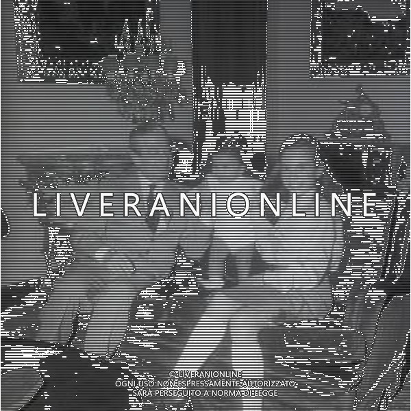 RETROSPETTIVA ANGELO MORATTI PETROLIERE E PRESIIDENTE DELL\'INTER NELLA FOTO ANGELO MORATTI CON IL NIPOTINO AG ALDO LIVERANI SAS