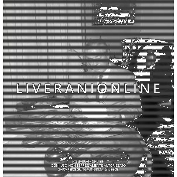 RETROSPETTIVA ANGELO MORATTI PETROLIERE E PRESIIDENTE DELL\'INTER NELLA FOTO ANGELO MORATTI CON IL NIPOTINO AG ALDO LIVERANI SAS