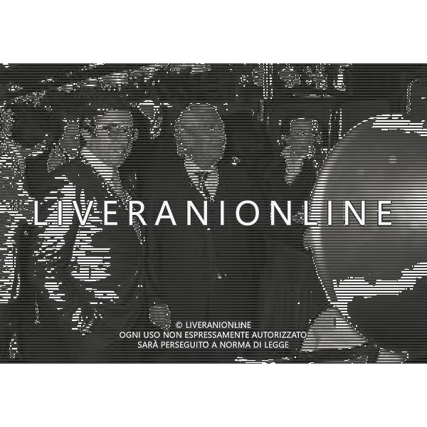 1981 MILANO PREMIO CHI HA FATTO GRANDE MILANO NELLA FOTO DINO SARTI E ANGELO MORATTI AG ALDO LIVERANI SAS