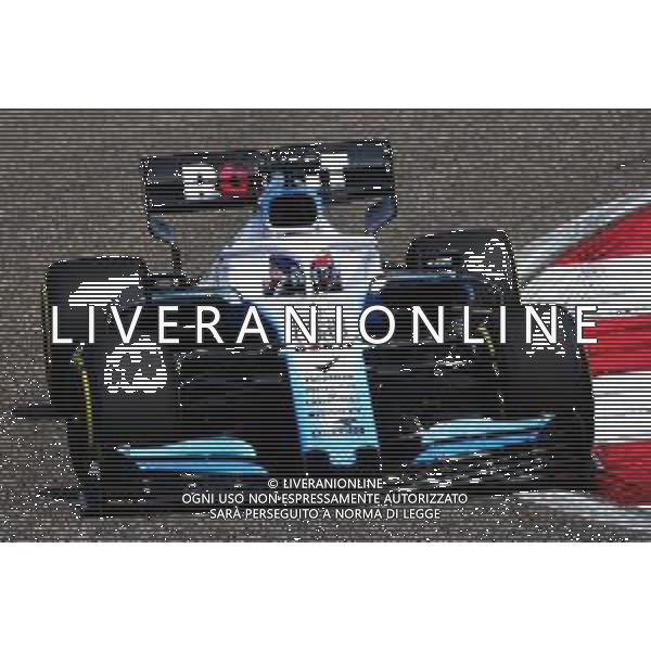 George Russell (GBR) Williams Racing FW42. 12.04.2019. Formula 1 World Championship, Rd 3, Chinese Grand Prix, Shanghai, China, Practice Day. / AGENZIA ALDO LIVERANI SAS - ITALY ONLY EDITORIAL USE ONLY - Gp F1 Cina Shanghai Prove Libere 12.04.2019