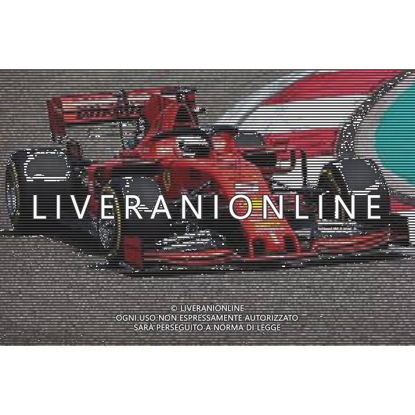 Sebastian Vettel (GER) Ferrari SF90. 12.04.2019. Formula 1 World Championship, Rd 3, Chinese Grand Prix, Shanghai, China, Practice Day. / AGENZIA ALDO LIVERANI SAS - ITALY ONLY EDITORIAL USE ONLY - Gp F1 Cina Shanghai Prove Libere 12.04.2019