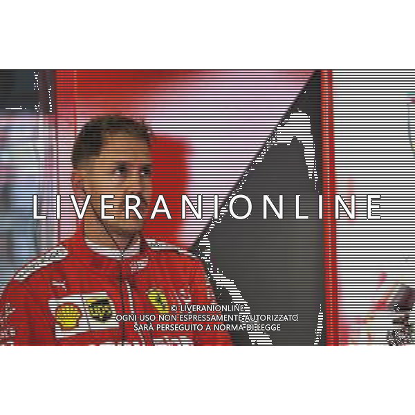 Sebastian Vettel (GER) Ferrari. 12.04.2019. Formula 1 World Championship, Rd 3, Chinese Grand Prix, Shanghai, China, Practice Day. / AGENZIA ALDO LIVERANI SAS - ITALY ONLY EDITORIAL USE ONLY - Gp F1 Cina Shanghai Prove Libere 12.04.2019