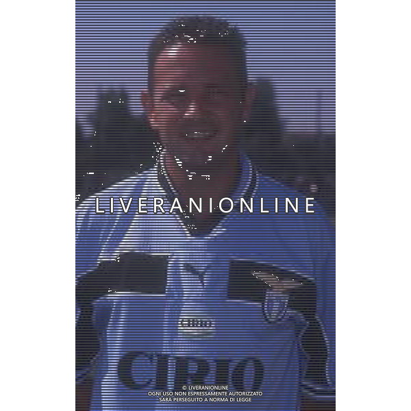 RETROSPETTIVA SINISA MIHAJLOVIC CALCIATORE NELLA FOTO SINISA MIHAJLOVIC CON LA MAGLIA DELLA LAZIO CALCIO AG ALDO LIVERANI SAS