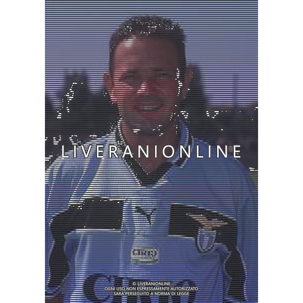 RETROSPETTIVA SINISA MIHAJLOVIC CALCIATORE NELLA FOTO SINISA MIHAJLOVIC CON LA MAGLIA DELLA LAZIO CALCIO AG ALDO LIVERANI SAS