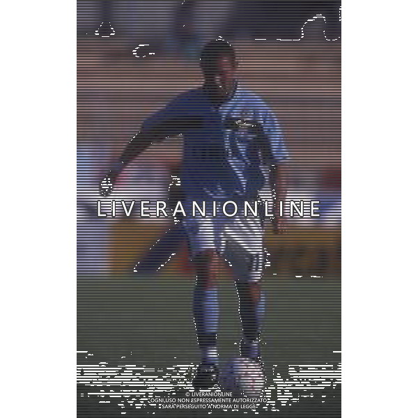 RETROSPETTIVA SINISA MIHAJLOVIC CALCIATORE NELLA FOTO SINISA MIHAJLOVIC CON LA MAGLIA DELLA LAZIO CALCIO AG ALDO LIVERANI SAS