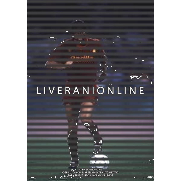 RETROSPETTIVA SINISA MIHAJLOVIC CALCIATORE NELLA FOTO SINISA MIHAJLOVIC CON LA MAGLIA DELLA ROMA CALCIO AG ALDO LIVERANI SAS