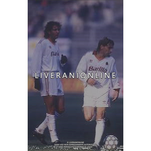 RETROSPETTIVA SINISA MIHAJLOVIC CALCIATORE NELLA FOTO SINISA MIHAJLOVIC CON LA MAGLIA DELLA ROMA CALCIO AG ALDO LIVERANI SAS