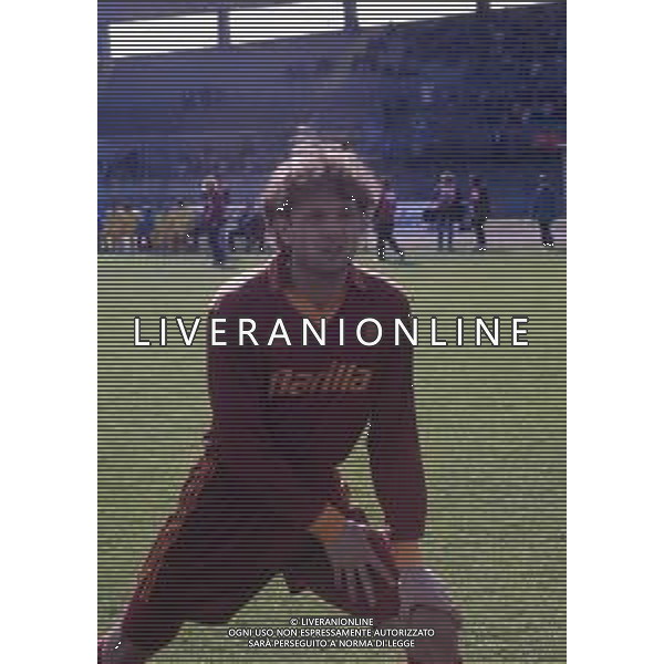 RETROSPETTIVA SINISA MIHAJLOVIC CALCIATORE NELLA FOTO SINISA MIHAJLOVIC CON LA MAGLIA DELLA ROMA CALCIO AG ALDO LIVERANI SAS