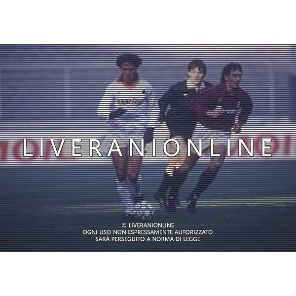RETROSPETTIVA SINISA MIHAJLOVIC CALCIATORE NELLA FOTO SINISA MIHAJLOVIC CON LA MAGLIA DELLA ROMA CALCIO AG ALDO LIVERANI SAS