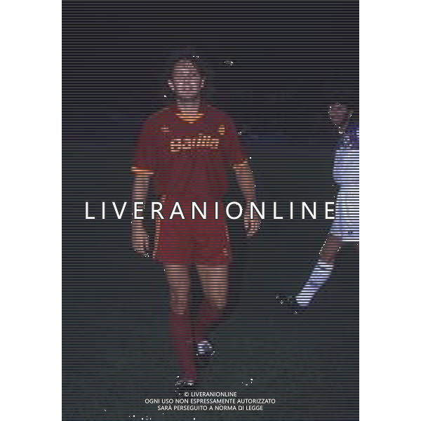 RETROSPETTIVA SINISA MIHAJLOVIC CALCIATORE NELLA FOTO SINISA MIHAJLOVIC CON LA MAGLIA DELLA ROMA CALCIO AG ALDO LIVERANI SAS