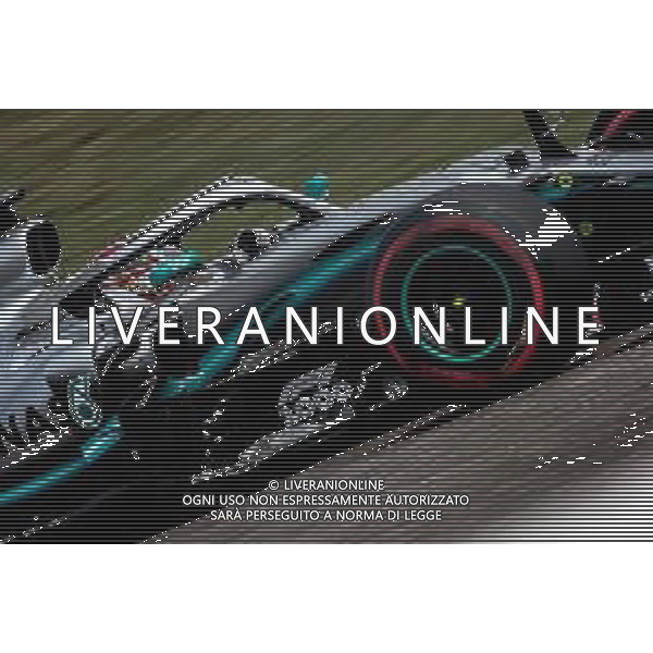 Lewis Hamilton (GBR) Mercedes AMG F1 W10. 12.04.2019. Formula 1 World Championship, Rd 3, Chinese Grand Prix, Shanghai, China, Practice Day. / AGENZIA ALDO LIVERANI SAS - ITALY ONLY EDITORIAL USE ONLY - Gp F1 Cina Shanghai Prove Libere 12.04.2019