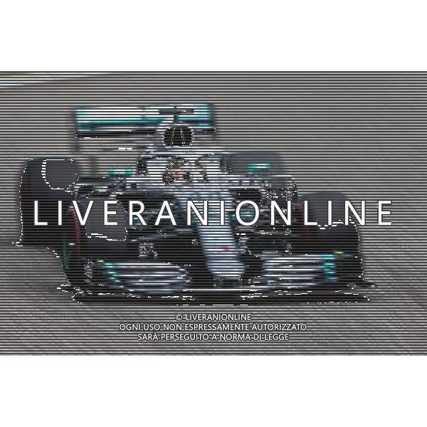 Lewis Hamilton (GBR) Mercedes AMG F1 W10. 12.04.2019. Formula 1 World Championship, Rd 3, Chinese Grand Prix, Shanghai, China, Practice Day. / AGENZIA ALDO LIVERANI SAS - ITALY ONLY EDITORIAL USE ONLY - Gp F1 Cina Shanghai Prove Libere 12.04.2019