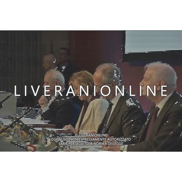 Letizia moratti e andrea moltrasio, assemblea UBI banca , Bergamo 12 aprile 2019. Ph Fotolive Filippo Venezia / AGENZIA ALDO LIVERANI SAS