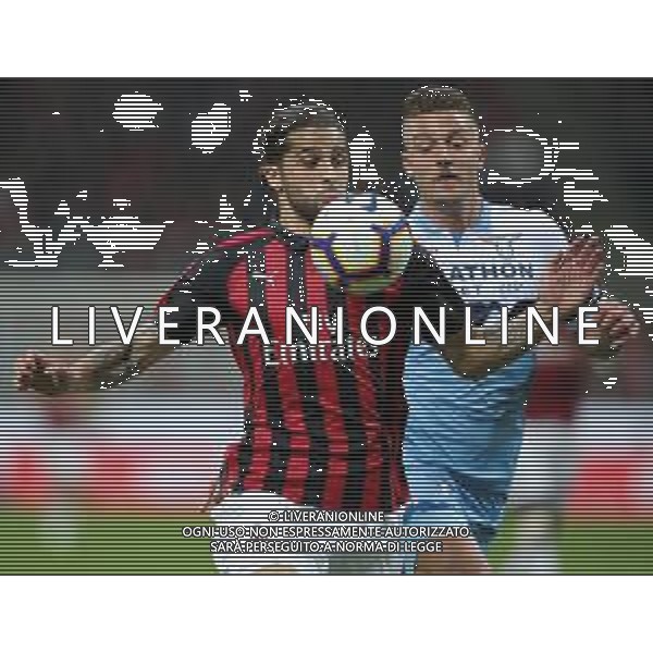 Campionato di Calcio Serie A TIM 2018/2019 32a Giornata Milano - 13.04.2019 Milan-Lazio Nella Foto:rodriguez milinkovic-savic /Ph.Vitez-Ag. Aldo Liverani