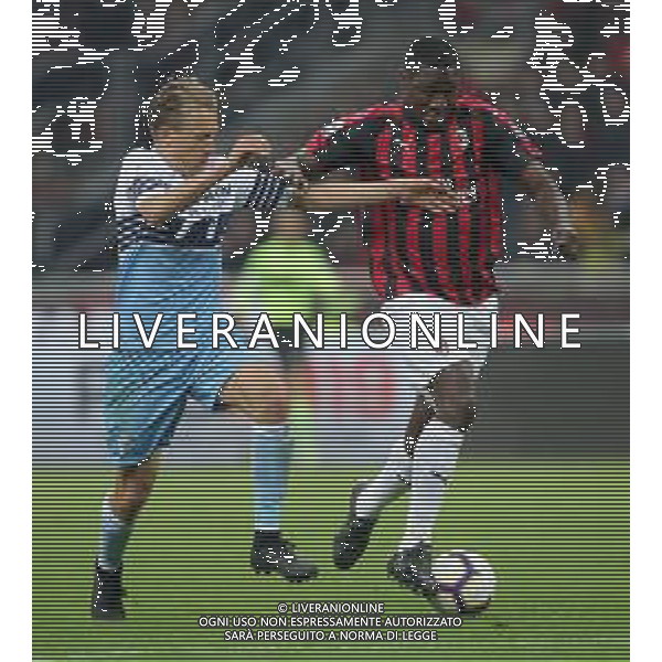 Campionato di Calcio Serie A TIM 2018/2019 32a Giornata Milano - 13.04.2019 Milan-Lazio Nella Foto: zapata Cristian e lucas leiva /Ph.Vitez-Ag. Aldo Liverani