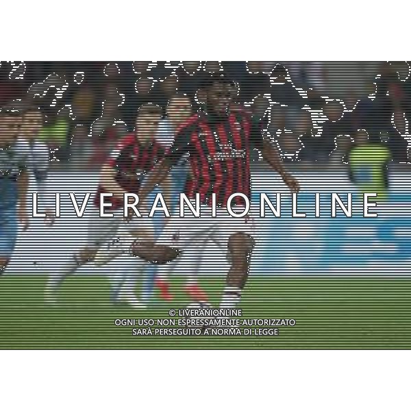 Campionato di Calcio Serie A TIM 2018/2019 32a Giornata Milano - 13.04.2019 Milan-Lazio Nella Foto: il gol su rigore di franck kessie\' /Ph.Vitez-Ag. Aldo Liverani
