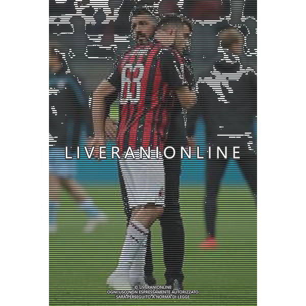 Campionato di Calcio Serie A TIM 2018/2019 32a Giornata Milano - 13.04.2019 Milan-Lazio Nella Foto:abbraccio tra gennaro gattuso e patrick cutrone a fine gara /Ph.Vitez-Ag. Aldo Liverani
