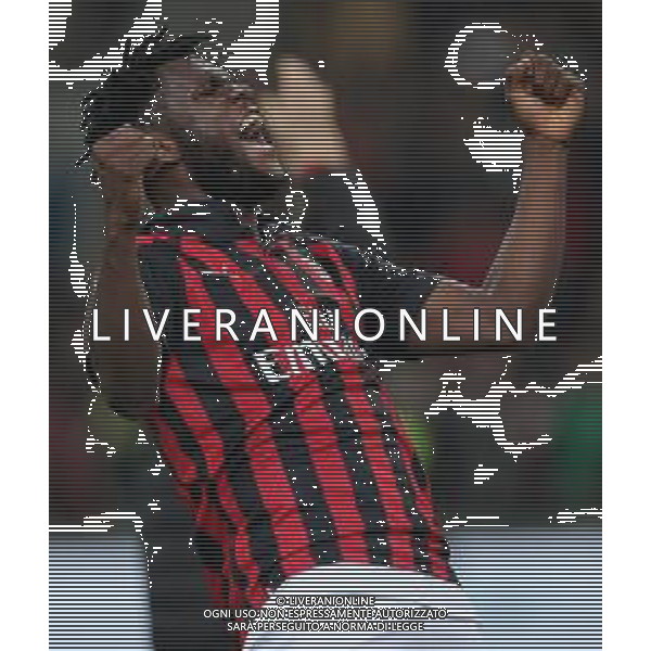 Campionato di Calcio Serie A TIM 2018/2019 32a Giornata Milano - 13.04.2019 Milan-Lazio Nella Foto: esultanza di franck kessie\' a fine gara /Ph.Vitez-Ag. Aldo Liverani