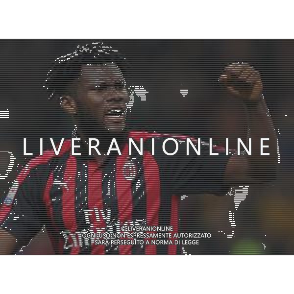 Campionato di Calcio Serie A TIM 2018/2019 32a Giornata Milano - 13.04.2019 Milan-Lazio Nella Foto: esultanza di franck kessie\' a fine gara /Ph.Vitez-Ag. Aldo Liverani
