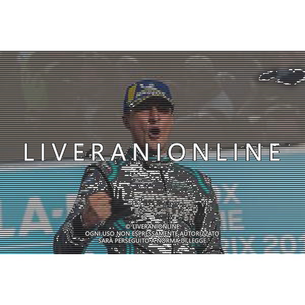 Mitch Evans festeggia la vittoria sul podio Motori: FormulaE ROMA-E PRIX 2019 - 13.04.2019 ©Alessio Marini / AGENZIA ALDO LIVERANI SAS