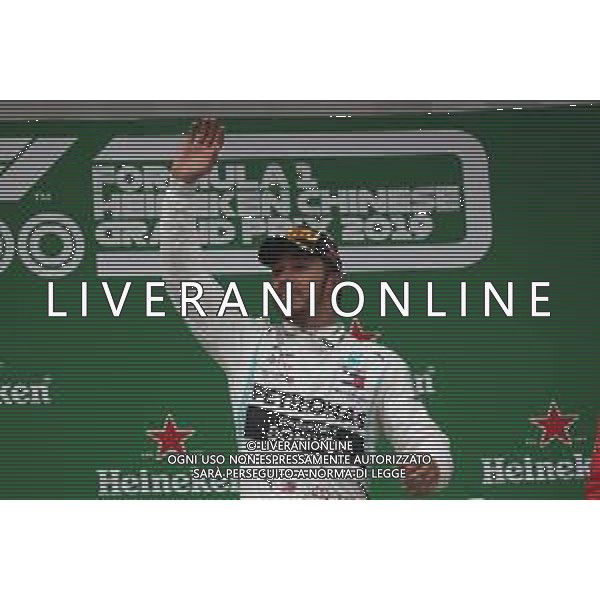1st place Lewis Hamilton (GBR) Mercedes AMG F1. 14.04.2019. Formula 1 World Championship, Rd 3, Chinese Grand Prix, Shanghai, China, Race Day. AG ALDO LIVERANI SAS-ONLY ITALY