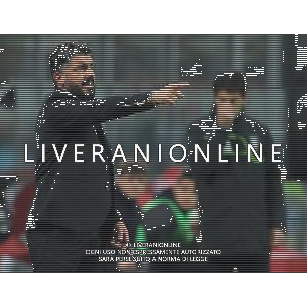 Campionato di Calcio Serie A TIM 2018/2019 32a Giornata Milano - 13.04.2019 Milan-Lazio Nella Foto:Gennaro Gattuso /Ph.Vitez-Ag. Aldo Liverani