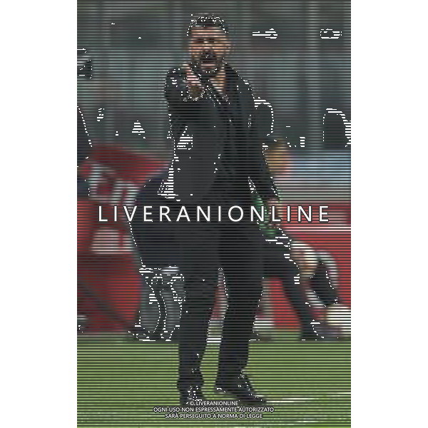 Campionato di Calcio Serie A TIM 2018/2019 32a Giornata Milano - 13.04.2019 Milan-Lazio Nella Foto:Gennaro Gattuso /Ph.Vitez-Ag. Aldo Liverani