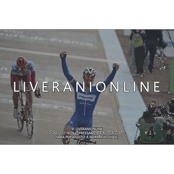 14-04-2019 Paris - Roubaix; Allenamento 2 Paris - Roubaix 2019; 2019, Deceunick - Quickstep; Gilbert, Philippe; Roubaix; ©SIROTTI / AGENZIA ALDO LIVERANI SAS