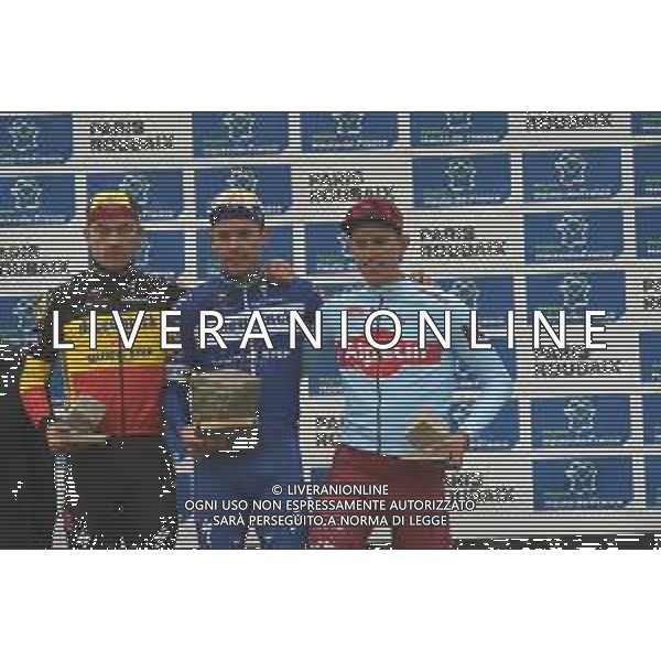 14-04-2019 Paris - Roubaix; Allenamento 2 Paris - Roubaix 2019; 2019, Deceunick - Quickstep; 2019, Katusha - Alpecin; Gilbert, Philippe; Lampaert, Yves; Politt, Nils; Roubaix; ©SIROTTI / AGENZIA ALDO LIVERANI SAS