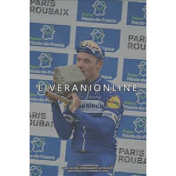 14-04-2019 Paris - Roubaix; Allenamento 2 Paris - Roubaix 2019; 2019, Deceunick - Quickstep; Gilbert, Philippe; Roubaix; ©SIROTTI / AGENZIA ALDO LIVERANI SAS