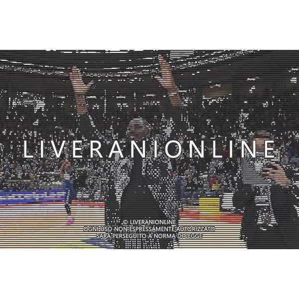 Segafredo Bologna - Basket Brindisi Campionato Basket Serie A1 14.04.2019 Nella foto Micheal \'Sugar\' Ray Richardson ©OPTIMAFOTO / AGENZIA ALDO LIVERANI SAS