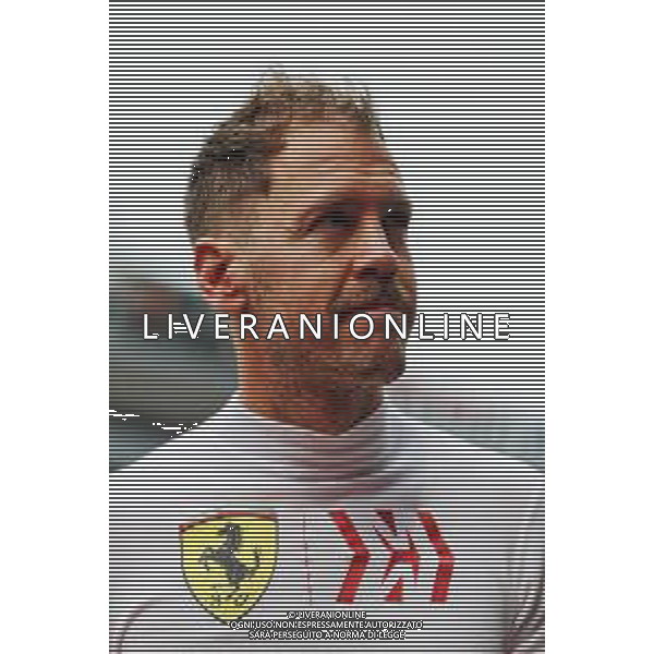 Sebastian Vettel (GER) Ferrari on the grid. 14.04.2019. Formula 1 World Championship, Rd 3, Chinese Grand Prix, Shanghai, China, Race Day. AG ALDO LIVERANI SAS-ONLY ITALY