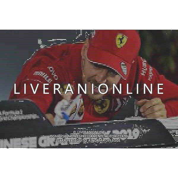 Sebastian Vettel (GER) Ferrari in the FIA Press Conference. 14.04.2019. Formula 1 World Championship, Rd 3, Chinese Grand Prix, Shanghai, China, Race Day. AG ALDO LIVERANI SAS-ONLY ITALY