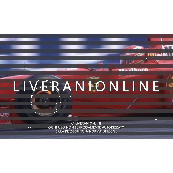 RETROSPETTIVA EDDIE IRVINE PILOTA F1 NELLA FOTO EDDIE IRVINE NEL 1997 CON LA FERRARI F 310 B AG ALDO LIVERANI SAS 