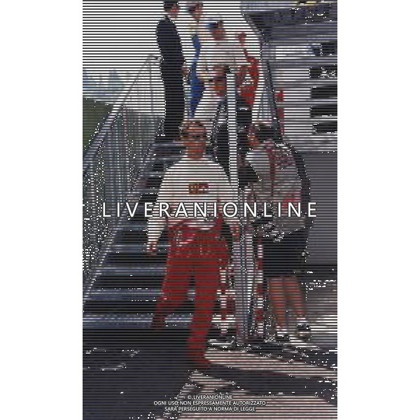 RETROSPETTIVA EDDIE IRVINE PILOTA F1 NELLA FOTO EDDIE IRVINE NEL 1999 AG ALDO LIVERANI SAS 