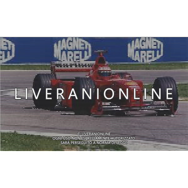 RETROSPETTIVA EDDIE IRVINE PILOTA F1 NELLA FOTO EDDIE IRVINE NEL 1999 AG ALDO LIVERANI SAS 