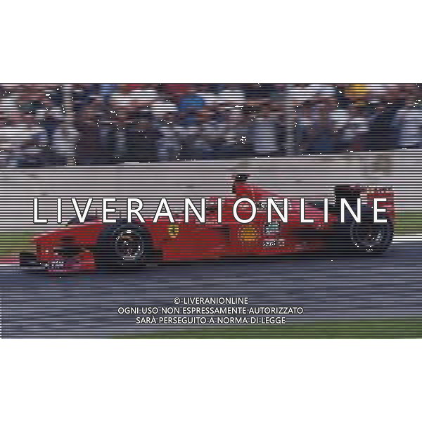 RETROSPETTIVA EDDIE IRVINE PILOTA F1 NELLA FOTO EDDIE IRVINE NEL 1999 AG ALDO LIVERANI SAS 